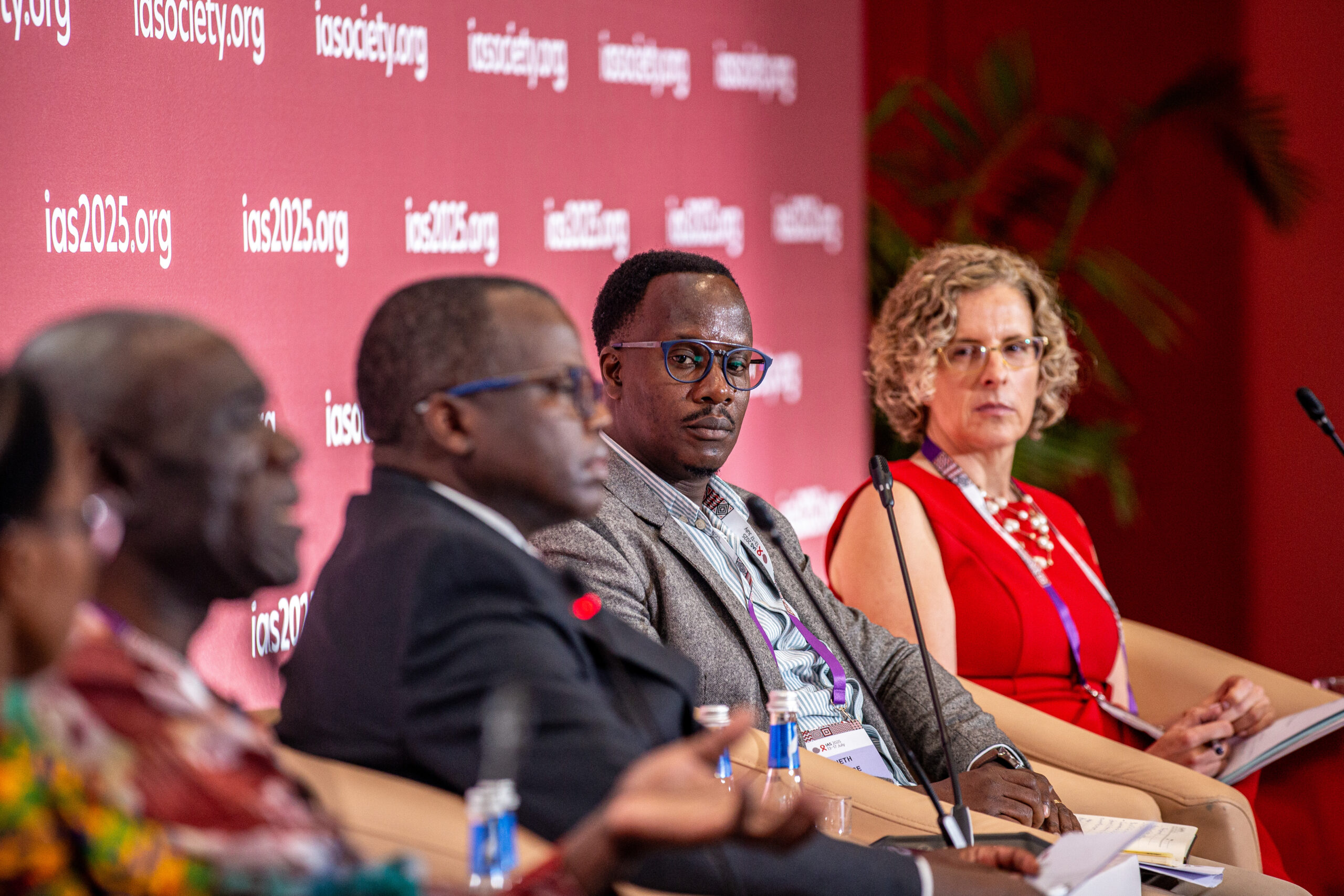 IAS 2025, the 13th IAS Conference on HIV Science. Kigali, Rwanda. 
Monday, 14 July 2025. 

SAT05 Building forward-Differentiated service delivery as a catalyst for sustained and integrated HIV services amid funding uncertainty

Photo:Jacques Nkinzingabo/IAS