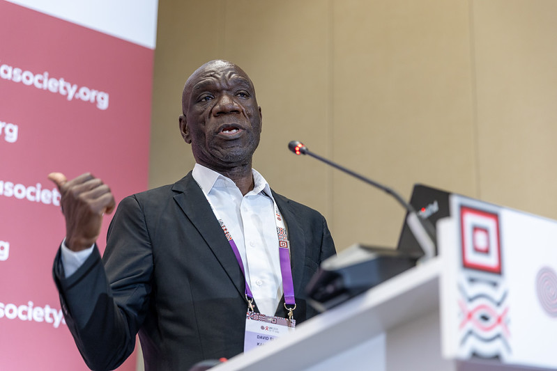 IAS 2025, the 13th IAS Conference on HIV Science. Kigali, Rwanda. rTuesday 15, July 2025.rrSAT23. From freeze to forward: Ensuring HIV commodity access and service delivery in a changing funding landscaperrIn the photo: Tione Chilambe from the Malawi National AIDS Commission, Malawi, presents on Strategies to Mitigate HIV Commodity Shortfalls and Service Delivery Interruptions during the session From Freeze to Forward: Ensuring HIV Commodity Access and Service Delivery in a Changing Funding Landscape, part of Revolutionizing HIV: AI, Equity and the Next Frontier at IAS 2025, held as part of the 13th IAS Conference on HIV Science in Kigali, Rwanda.rr©Jean Bizimana/IAS